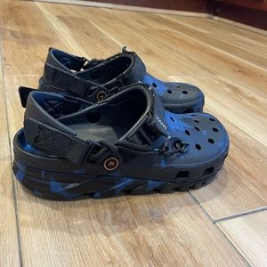 Limited edition Post Malone crocs. Never worn. Size 8 womens size 6 Mens.